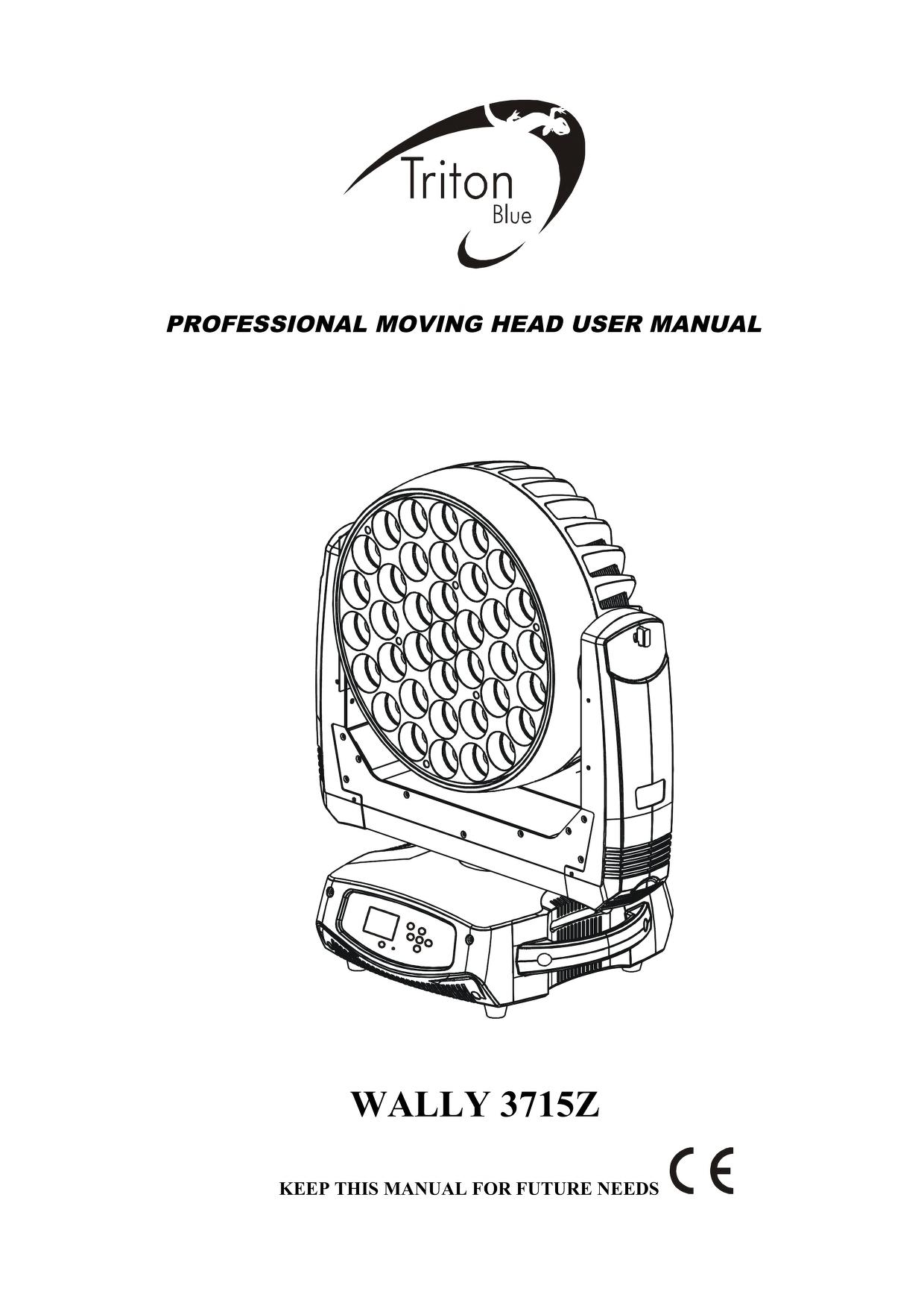 Manual Wally 3715 Zoom RGBW Triton-Blue : Free Download, Borrow 